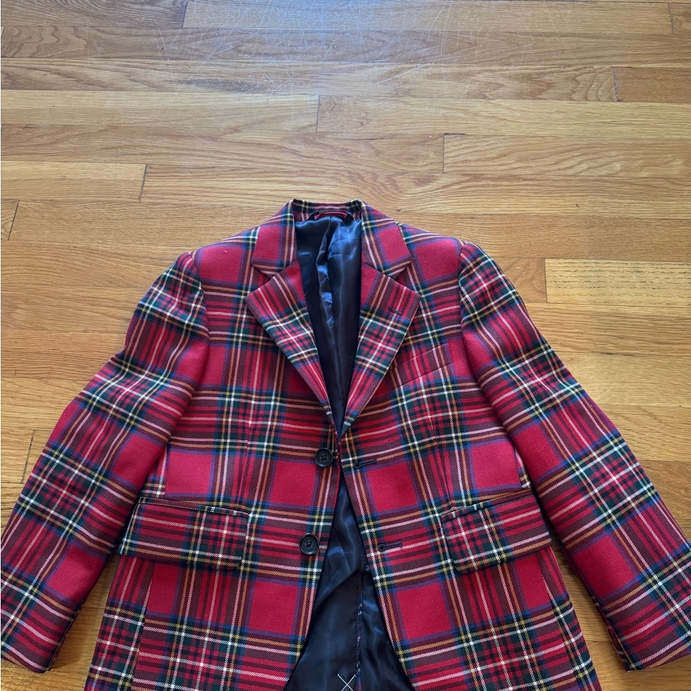 Brooks Brothers Red Plaid Blazer